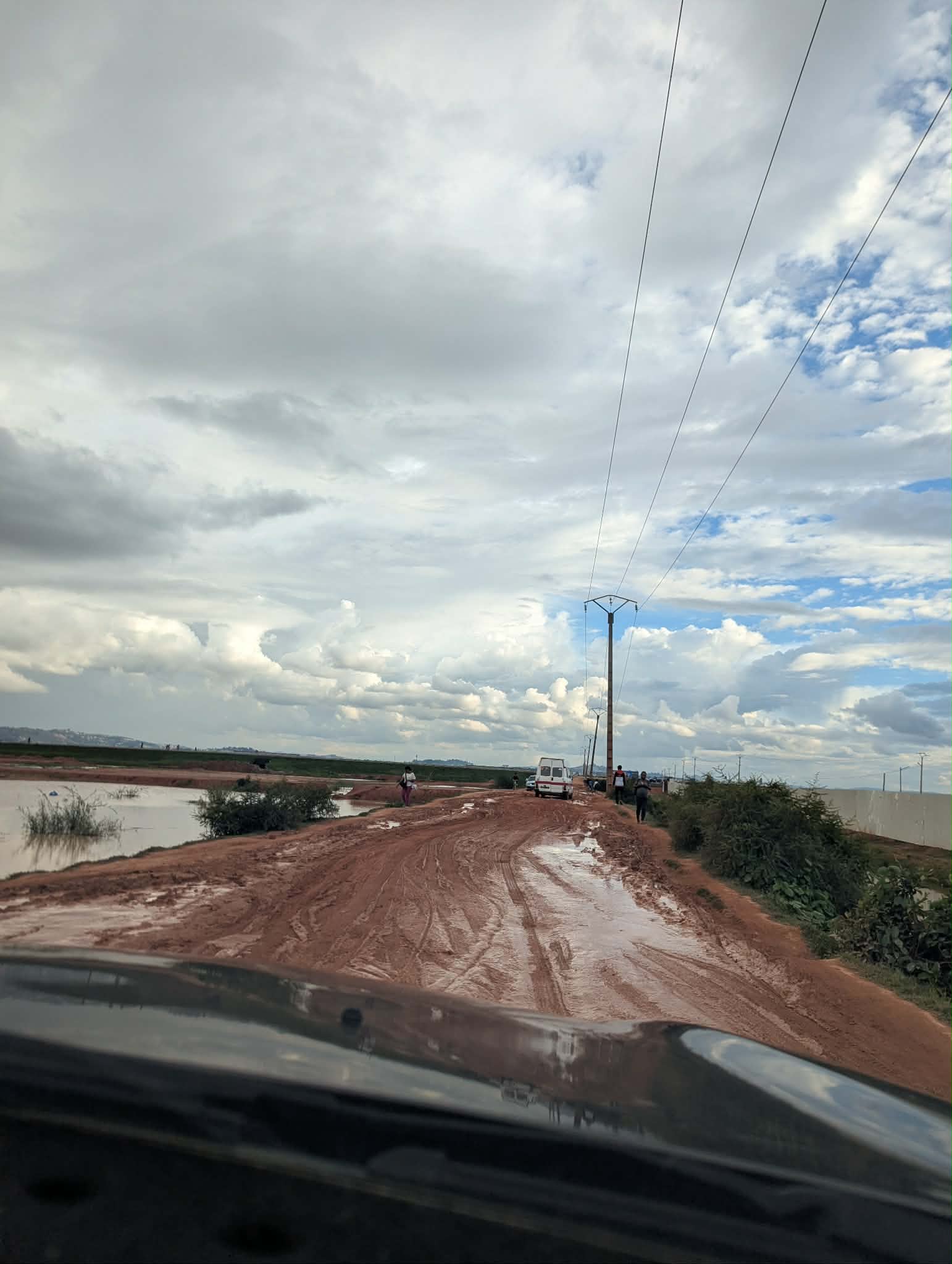 Route de mission en conditions réelles